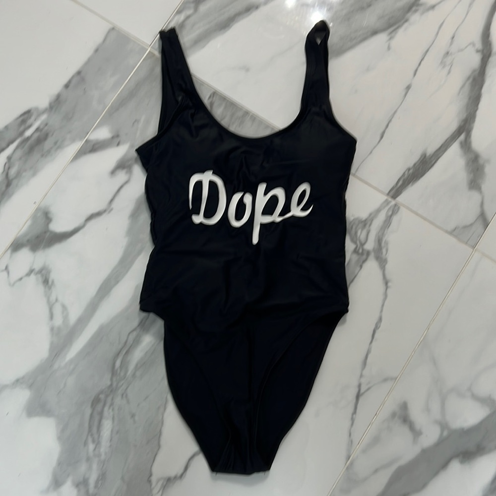 One Piece Black Swimsuit
